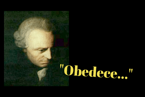Kant, Arendt, Onfray y los peligros de la obediencia ciega