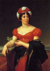 Retrato de Madame de Stäel realizado por François Gérard (1770-1837).