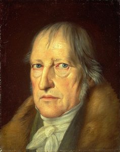 Retrato de Hegel realizado por Jakob Schlesinger. Se encuentra en la Antigua Galería Nacional de Berlín (Alemania). Imagen de dominio público distribuida por Wikimedia Commons.