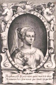 Marie de Gournay (1565-1645) fue escritora, traductora y poeta. Admiradora de Montaigne, cuando este la conoció pasó se convirtió a su vez en admirador de Madame de Gournay.