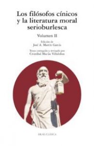 "Los filósofos cínicos, vol. 1" (Editorial Akal)