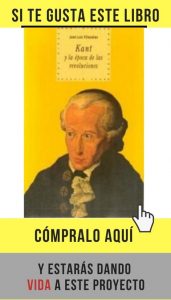 "Kant y la época de las revoluciones", de José Luis Villacañas, editado por Akal.