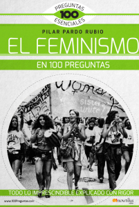 "El feminismo en 100 preguntas", de Pilar Pardo Rubio, editado por Nowtilus.