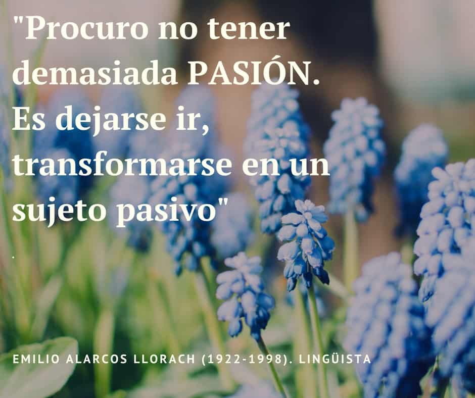 Emilio Alarcos contra pasión