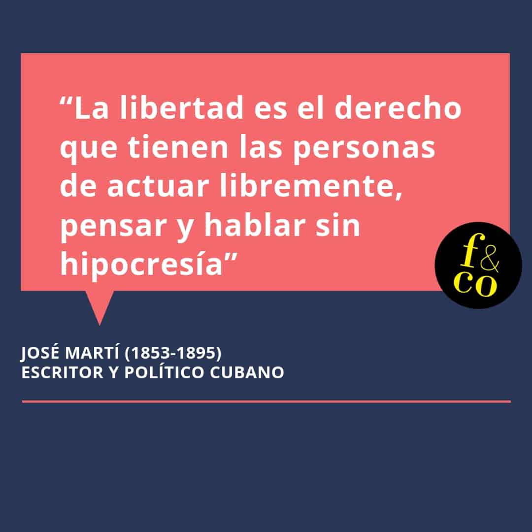 Frase filosófica: José Martí #1 - Filosofía & co.