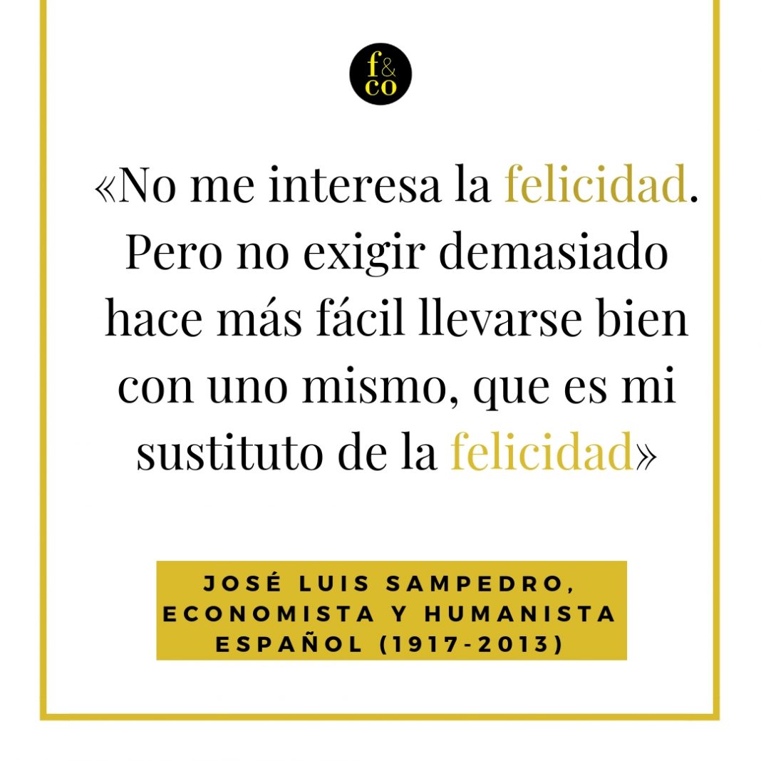 Frase filosófica José Luis Sampedro