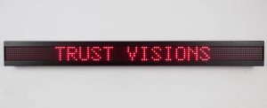 Survival (Supervivencia), 1989 Rótulo de LED con diodos rojos 13,3 x 138,6 x 7,6 cm Texto: Survival, 1983–85 Cortesía Sprüth Magers © 2019 Jenny Holzer, member Artists Rights Society (ARS), NY/VEGAP Foto: Erik Sumption.