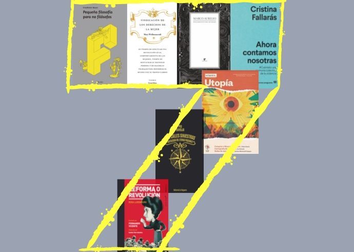7 libros (o colecciones) singulares desde la misma portada para celebrar el Día de la Filosofía.
