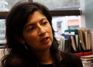 La profesora Carolina Cepeda, experta en movimientos sociales. Foto: César Pachón.