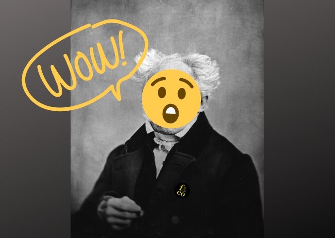 F+ Schopenhauer y el asombro como origen de la filosofía