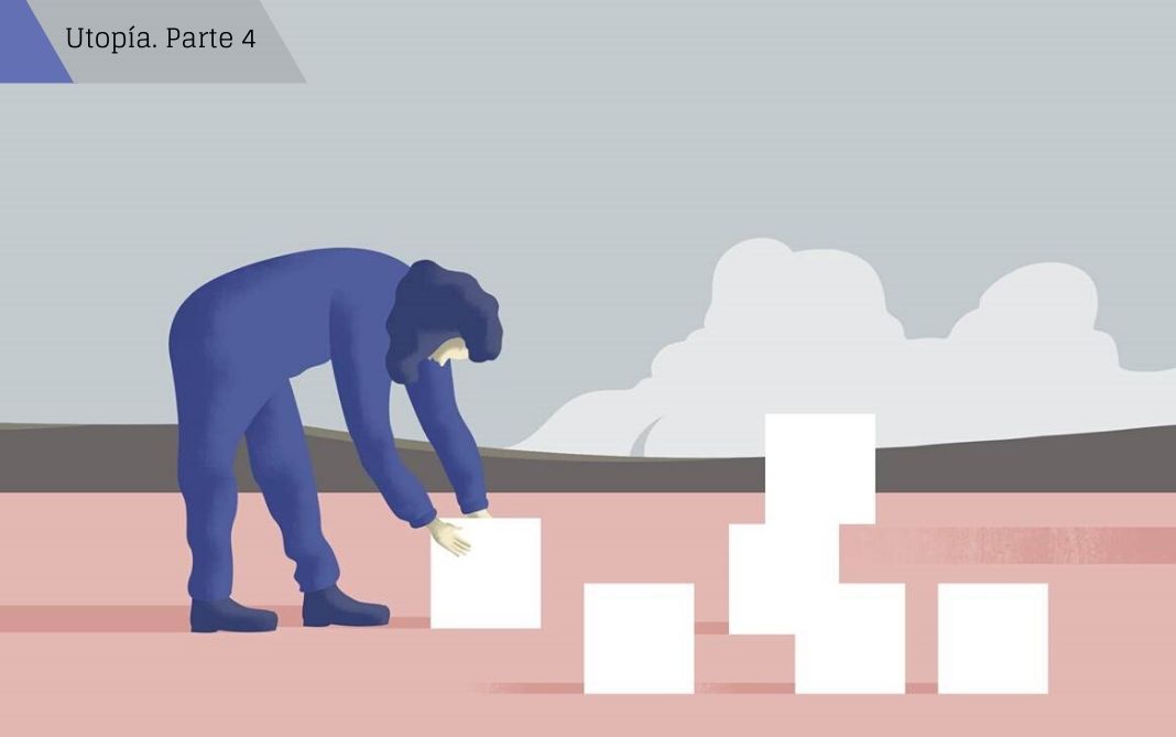 En su libro Soñar de otro modo, en esta entrevista, Martorell Campos invita a renovar la utopía con nuevo contenido «en pos de un futuro mejor (...). La renta básica universal, la reducción de la jornada laboral, la prohibición de los paraísos fiscales y la imposición de cargas fiscales elevadas a las multinacionales nos meten de lleno en las fases intermedias de la misma. Si alguna vez se aplican, el capitalismo seguirá, pero al servicio de una sociedad posneoliberal, notablemente más justa que la presente». © Ana Yael