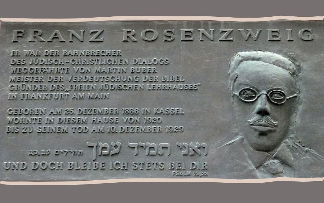 Placa conmemorativa en la casa natal de Franz Rosenzweig en Frankfurt. Foto: Frank Behnsen CC-BY-SA-3.0