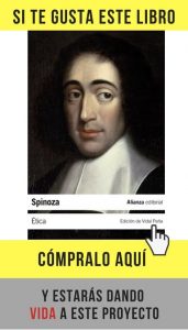 Ética, de Spinoza (Alianza).