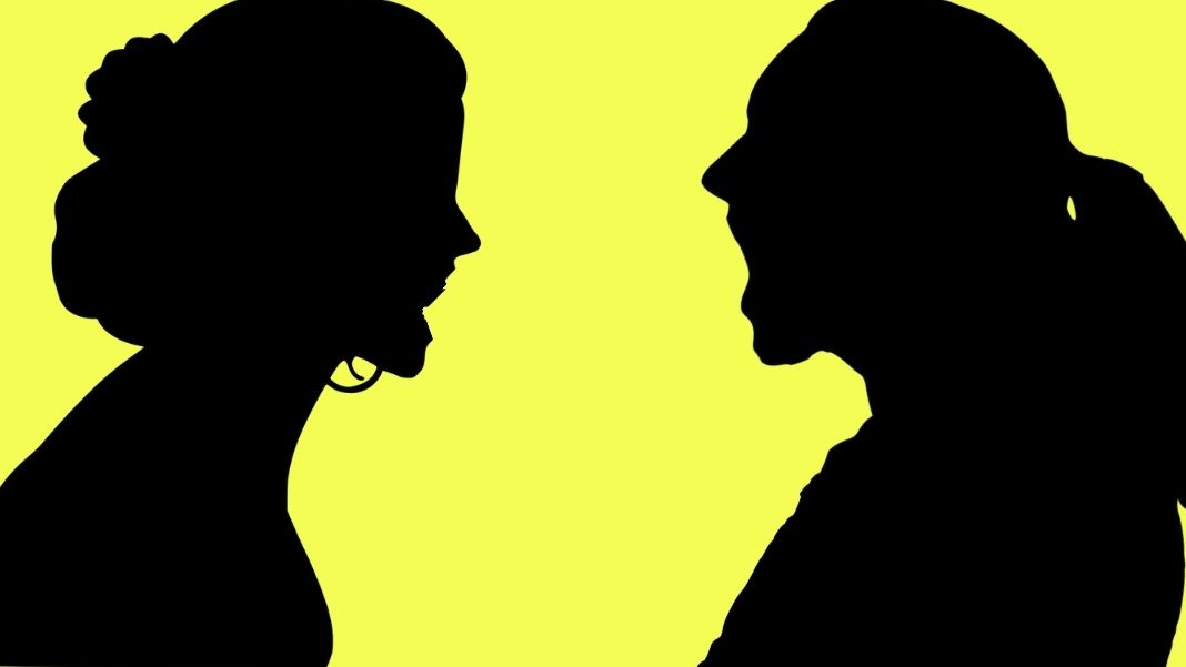 Las once autoras de «Fuera de sí mismas» se proponen desquiciar el orden establecido rompiendo con el lugar, el 'locus', que les ha sido asignado en la historia del pensamiento masculino occidental. Imagen hecha a partir de dos ilustraciones de Mohamed Hassan en Pixabay.
