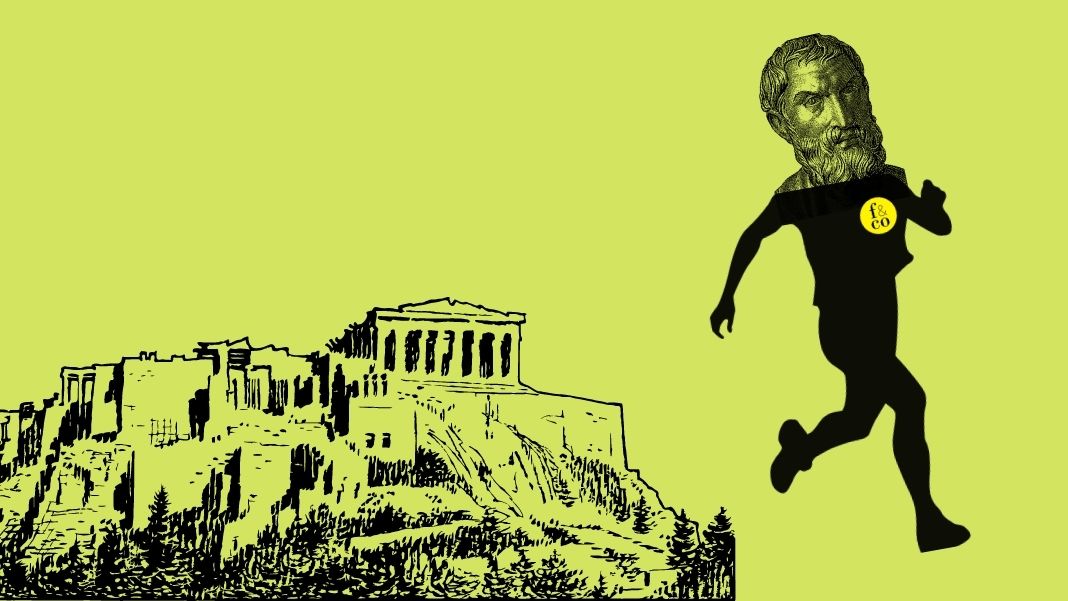 El Jardín de Epicuro fue la escuela que él fundó en una época de descontento geopolítico para huir de la ciudad. Busto de Epicuro de Gordon Johnson en Pixabay.