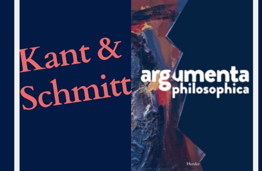 Derecho, Estado y política en Kant y Schmitt