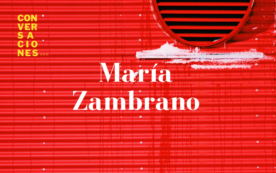 Imagen podcast Conversación con María Zambrano