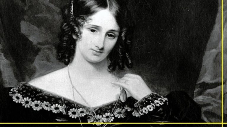 La escritora inglesa del Romanticismo Mary Shelley (1797-1851). Imagen distribuida por Wikimedia Commons bajo licencia CC BY-SA 4.0.