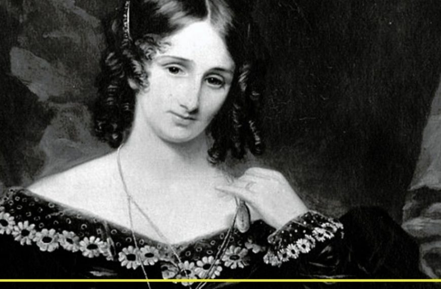 La escritora inglesa del Romanticismo Mary Shelley (1797-1851). Imagen distribuida por Wikimedia Commons bajo licencia CC BY-SA 4.0.