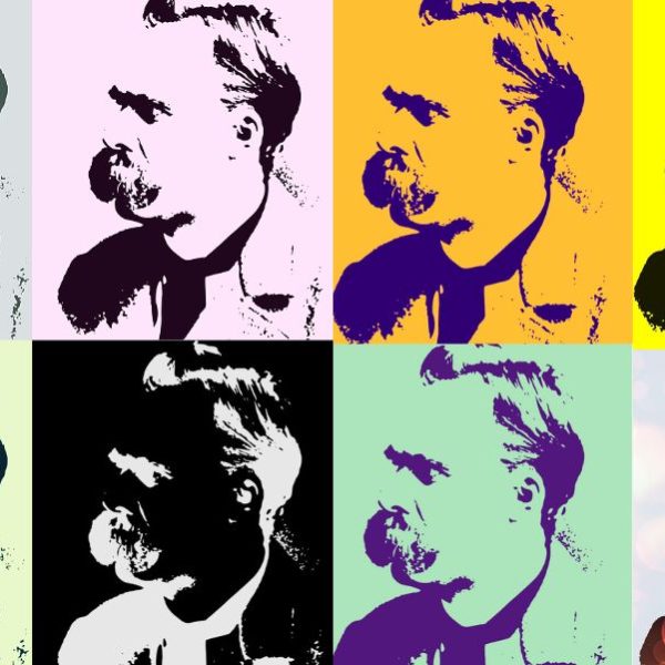 Nietzsche es el autor, por antonomasia, del nihilismo. Para él, el nihilismo de la sociedad moderna no es un estado accidental, sino la lógica de toda una cultura que hunde sus raíces en Platón. Diseño realizado a partir de la imagen de eugeniohansenofs, de Pixabay (CC0).