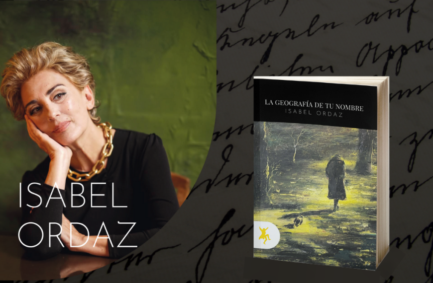 F+ La geografía de tu nombre, poemas de Isabel Ordaz