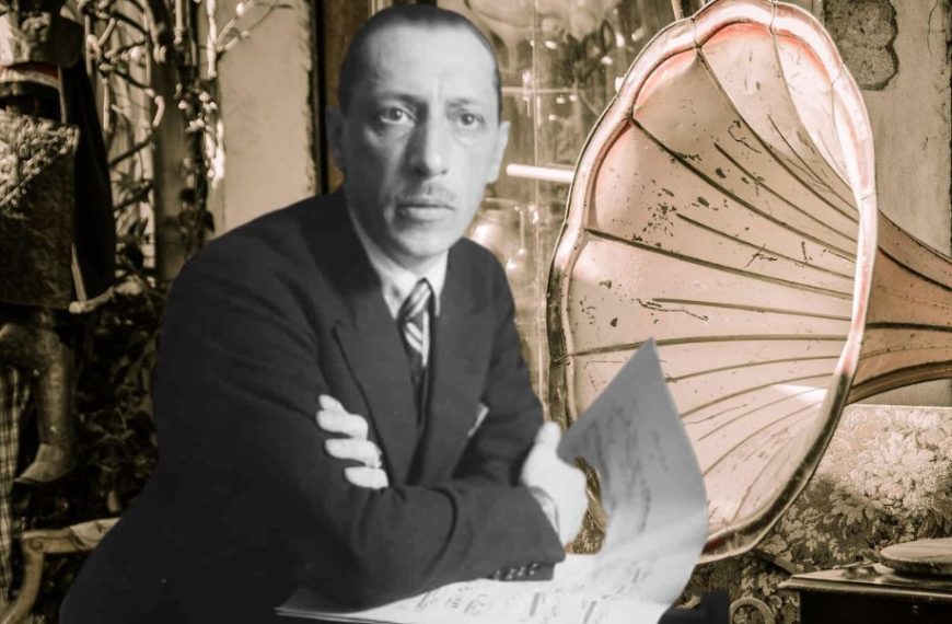 Ígor Stravinsky fue un compositor ruso que, además, elaboró una teoría estética desarrollada en su obra ‘Poética musical’, obra que reúne algunas de sus lecciones en la Universidad de Harvard. Diseño a partir de imagen de Gerhard Bögner en Pixabay (CC0 1.0) y retrato de Ígor Stravinsky, de Bain News Service, Biblioteca del Congreso de EE. UU.: Colección George Grantham Bain (CC0 1.0), extraída de la Gran Enciclopedia Noruega (snl.no).