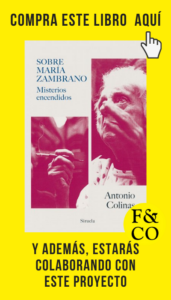 Filosofía & co. - COMPRA EL LIBRO Sobre Maria Zambrano.