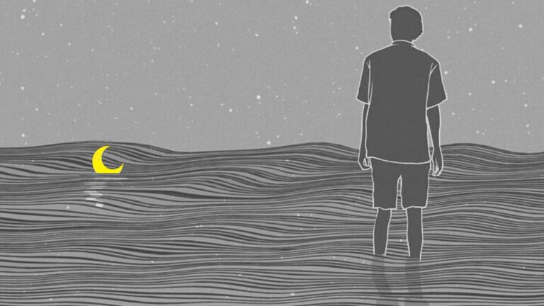El festival VilaPensa propone en su edición de 2023 hacer un canto a la vida como contrapunto a la conciencia de finitud. Diseño hecho a partir de una ilustración de 愚木混株 Cdd20 en Pixabay.
