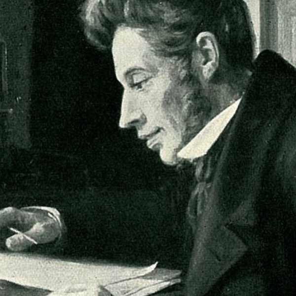 En su libro «O lo uno o lo otro», Søren Kierkegaard se interrogó por la tradicional pregunta en torno a cuál es el sentido de la vida. Imagen de dominio público (CC0 1.0) de creazilla.com.