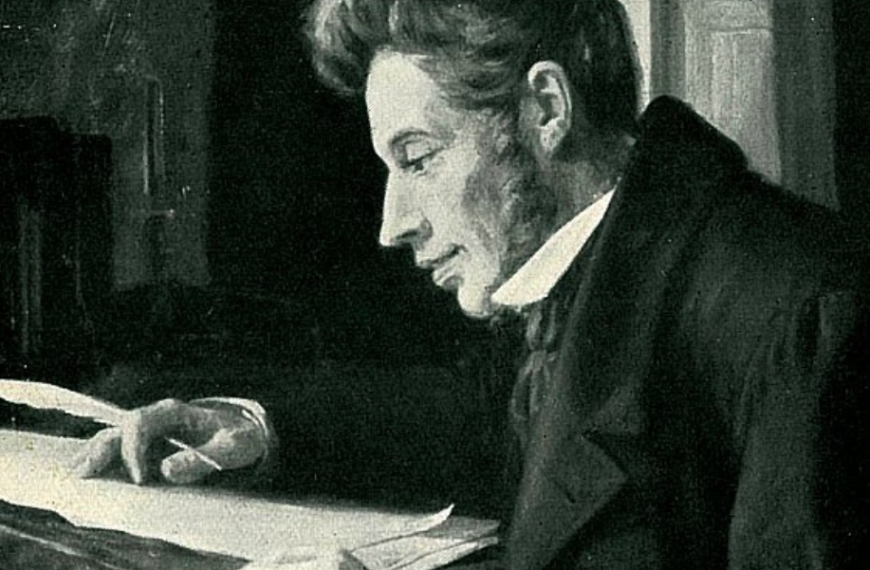En su libro «O lo uno o lo otro», Søren Kierkegaard se interrogó por la tradicional pregunta en torno a cuál es el sentido de la vida. Imagen de dominio público (CC0 1.0) de creazilla.com.