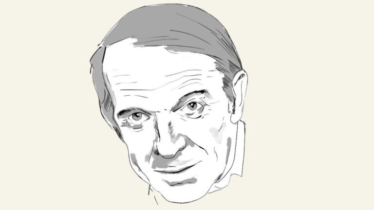 Gilles Deleuze desarrolló su filosofía con un nuevo lenguaje, una filosofía plagada de nuevos conceptos. Ilustración de Gilles Deleuze realizada por Camilo ;o (extraída de Flickr, licenciaCC BY-NC-SA 2.0 DEED)