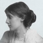Virginia Woolf fue una escritora que volcó en sus libros su intensa forma de sentir el mundo. Imagen de Virginia Woolf de dominio público (licencia CC 1.0), extraída de PICRYL y editada con Canva Pro.