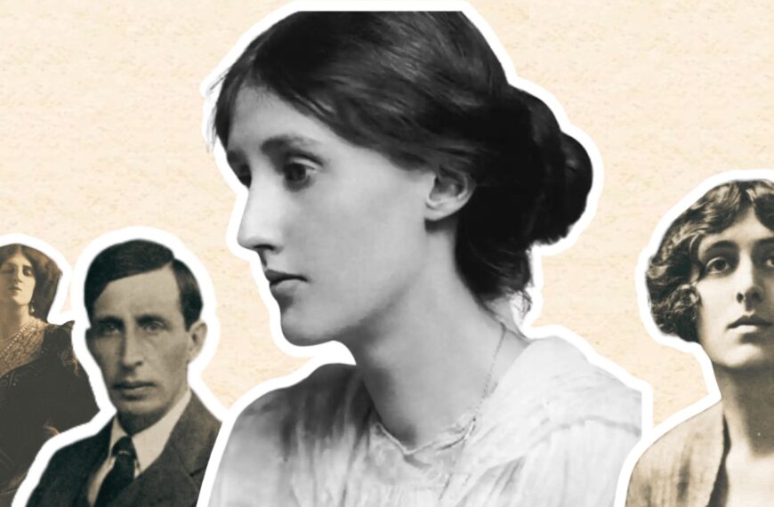 De izquierda a derecha: Ottoline Morrell, Leonard Woolf, Virginia Woolf y Vita Sackville-West (todas las imágenes con licencia CC).