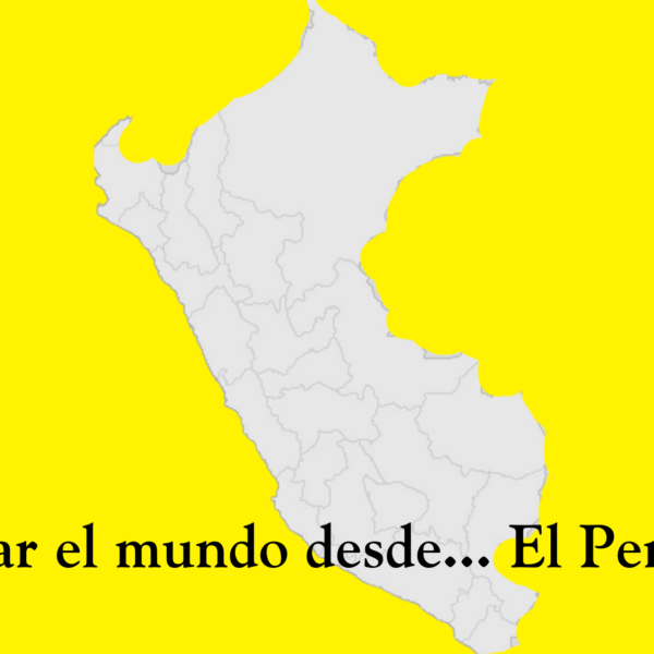 El filósofo peruano Miguel Giusti reflexiona sobre la cuestión de la corrupción. Imagen hecha a partir de ilustración de mapa de Wikimedia Commons bajo licencia CC BY-SA 2.5 DEED.