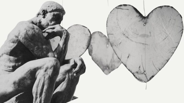 El amor es una dimensión humana. Sin embargo, pareciera esquivo a la filosofía. Diseño hecho a partir de dos imágenes de Ben Kerckx y de 139904 en Pixabay.