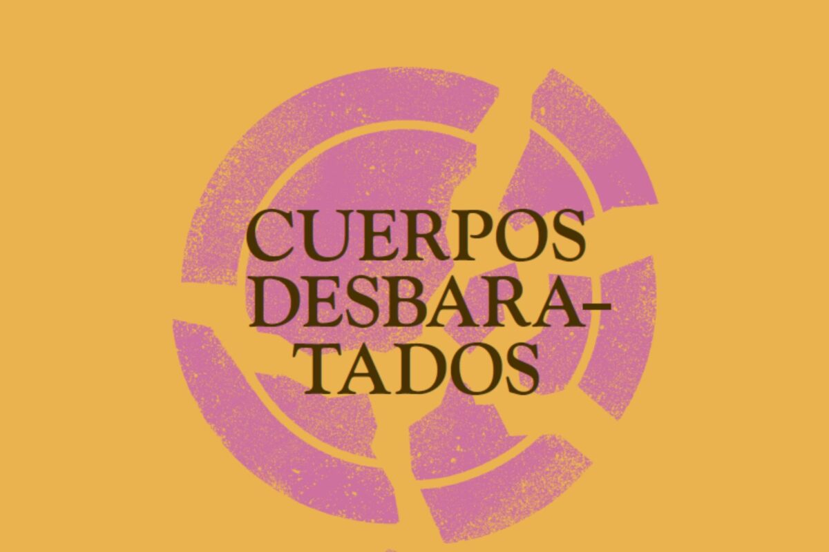 Fragmento de la portada del libro «Cuerpos desbaratados», de Libros de FILOSOFÍA&CO. Diseño del estudio de Laia Guarro.