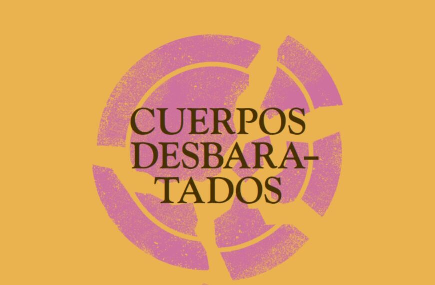 Fragmento de la portada del libro «Cuerpos desbaratados», de Libros de FILOSOFÍA&CO. Diseño del estudio de Laia Guarro.