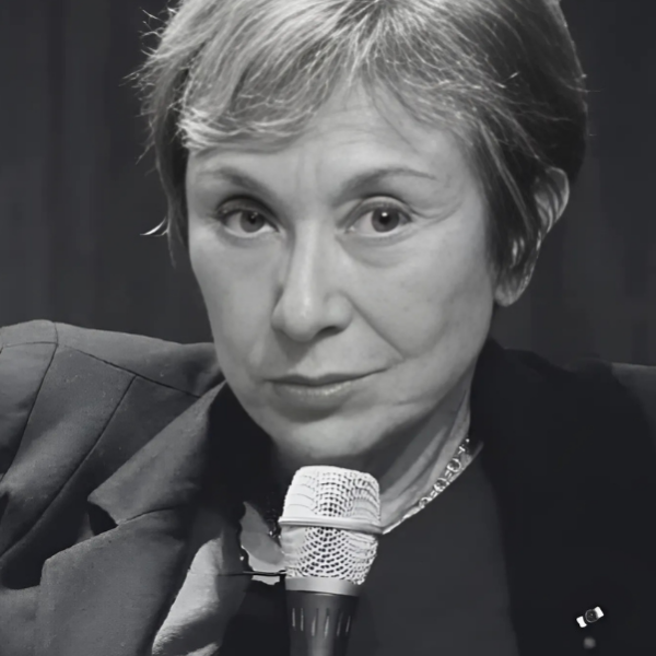 Julia Kristeva se ha interesado especialmente por el papel de la subjetividad en la literatura y la historia. Aquí, en la Biblioteca Nacional de Francia en 2016. Julia Kristeva (por Guiness88, Licencia: CC BY NC SA 3.0).