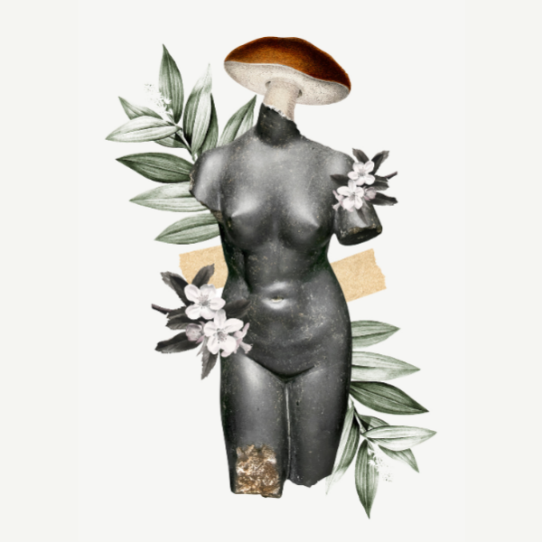 Nuestros cuerpos no son campos estancos, sino que de ellos siempre florece la posibilidad de otros cuerpos y otras posibilidades, según la filosofía de Catherine Malabou (diseño realizado a partir de los elementos de Freepik, licencia CC).