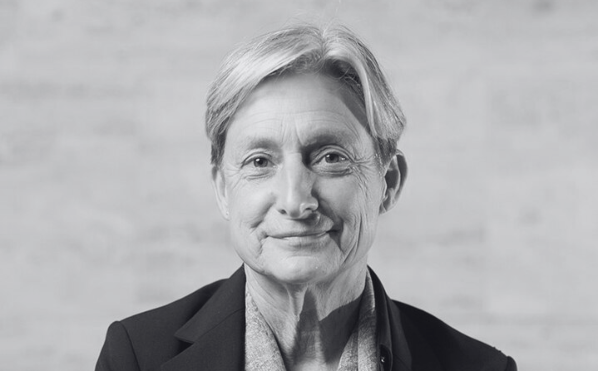 Fotografía de Judith Butler hecha por el CCCB en 2018.