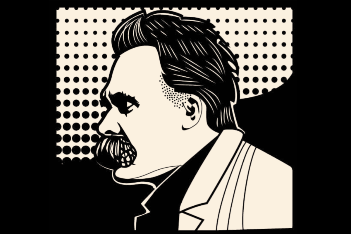 «Retrato de Friedrich Nietzsche», diseño de VectorOpenStock, extraído de Vectorportal.com, con licencia Creative Commons Attribution (CC BY 4.0).