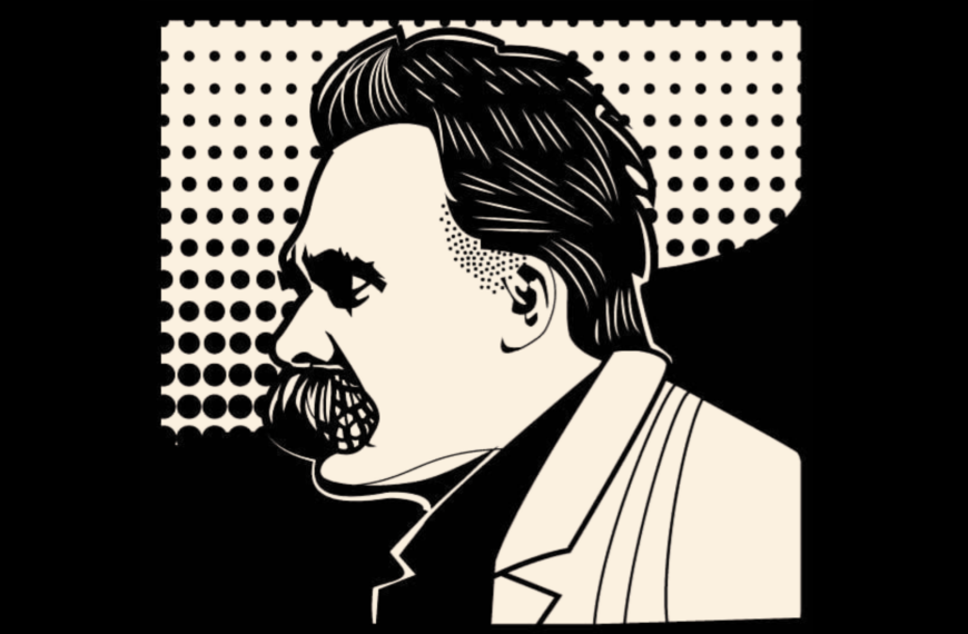«Retrato de Friedrich Nietzsche», diseño de VectorOpenStock, extraído de Vectorportal.com, con licencia Creative Commons Attribution (CC BY 4.0).