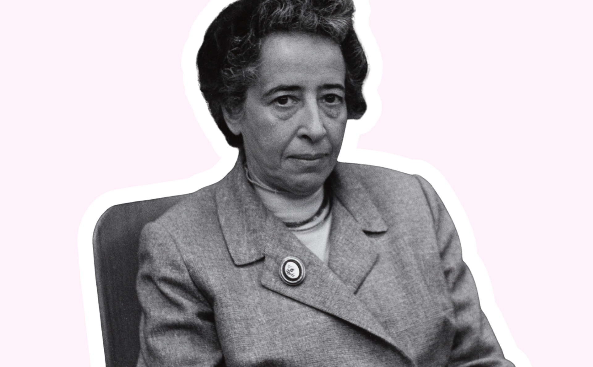 Hannah Arendt. Foto: Barbara Niggl Radloff (licencia CC).