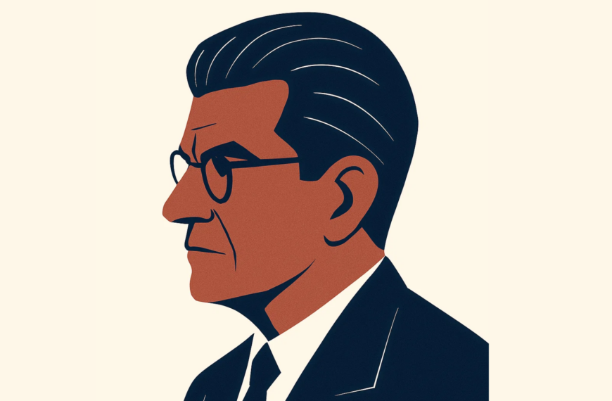 Ilustración de Lacan hecha por Sora (licencia CC).