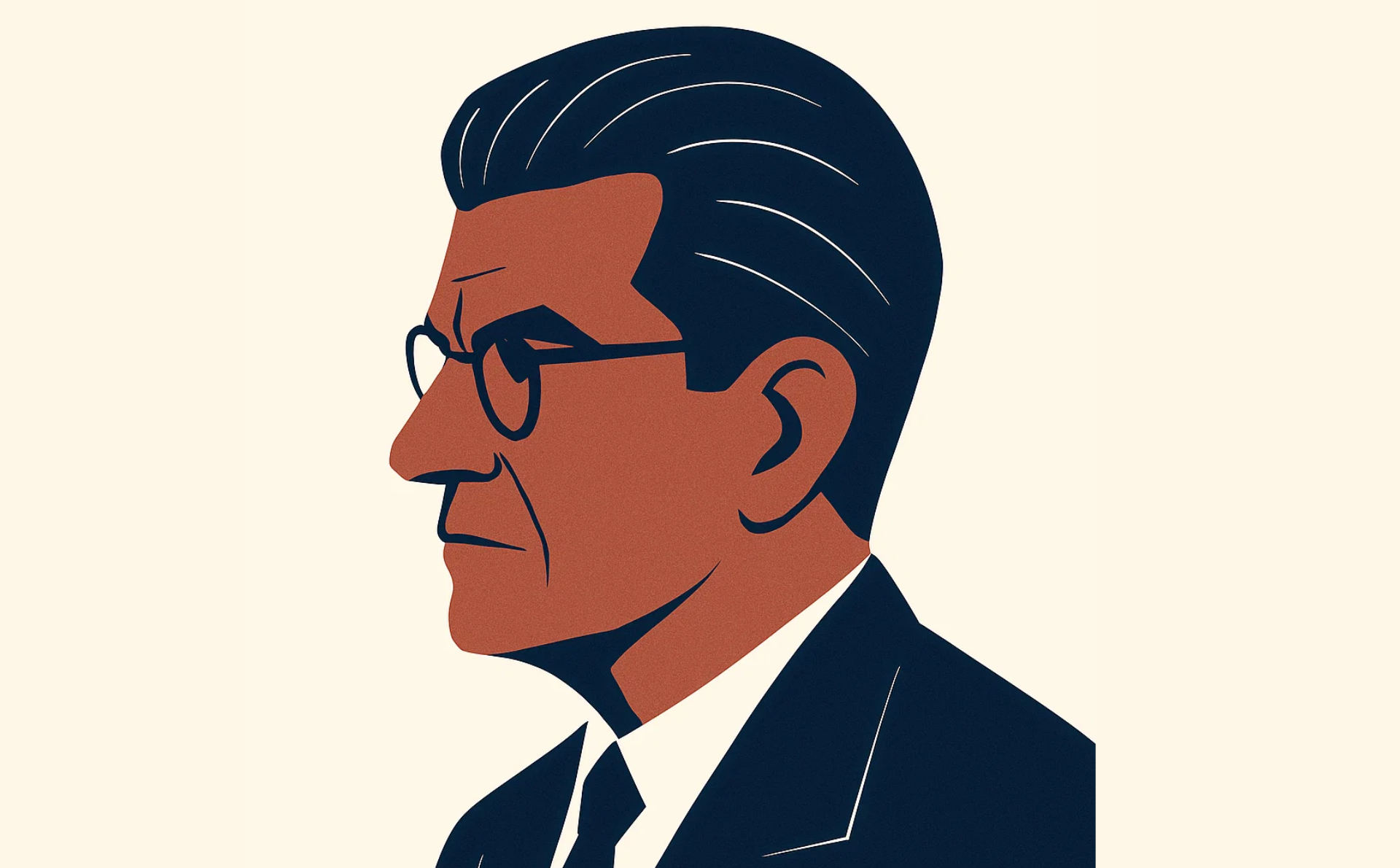 Ilustración de Lacan hecha por Sora (licencia CC).