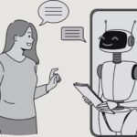 La inteligencia artificial pone más en jaque que nunca la asociación entre tecnología y progreso. Diseño realizado por Vectorium y extraído de Canva Pro.