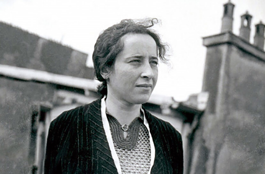 La vida de Hannah Arendt. En la foto, Arendt en su juventud. Foto de Levan Ramishvili, en Flickr.