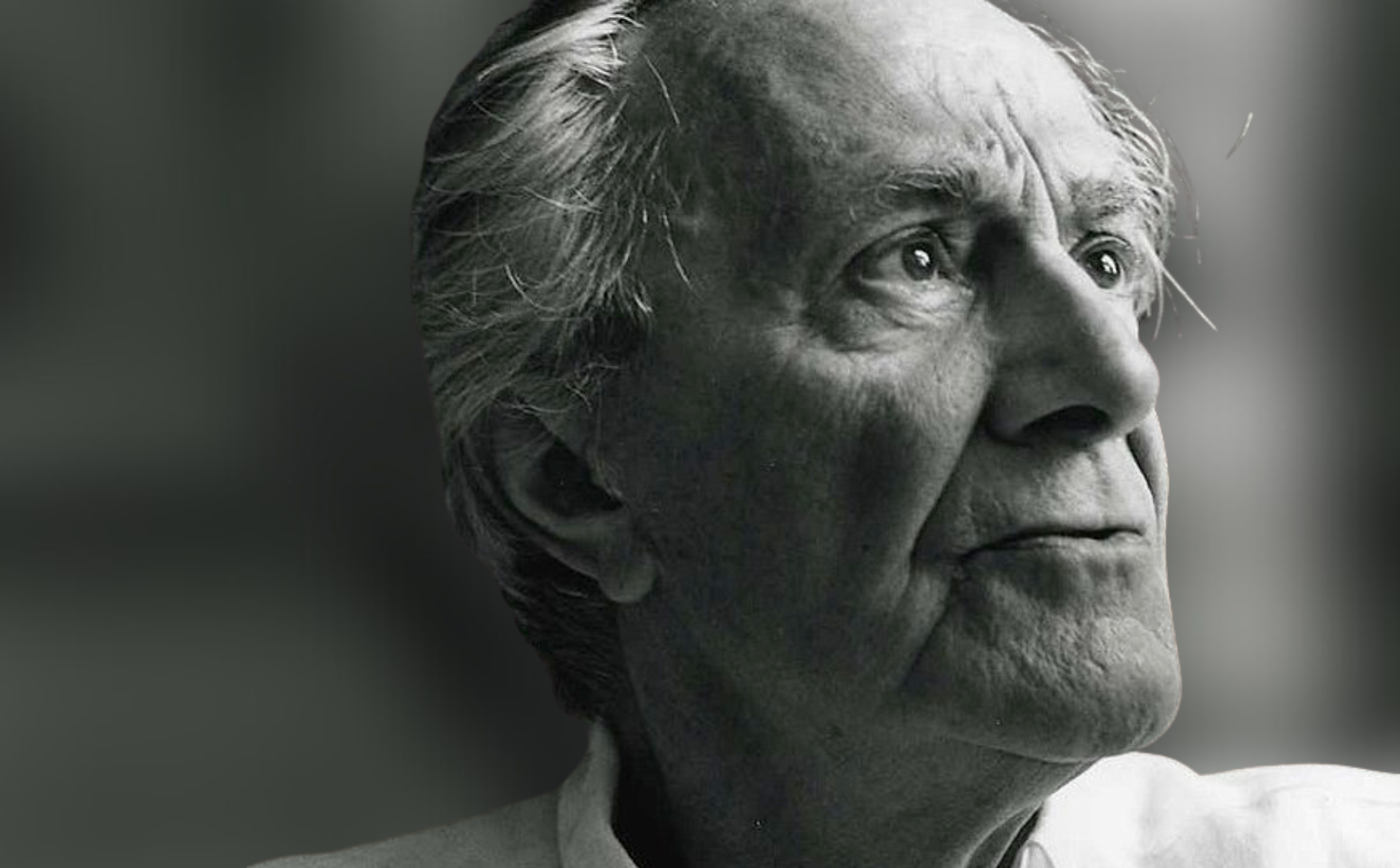 Fotografía de Jean François Lyotard, realizada por Bracha L. Ettinger (Wikimedia Commons).