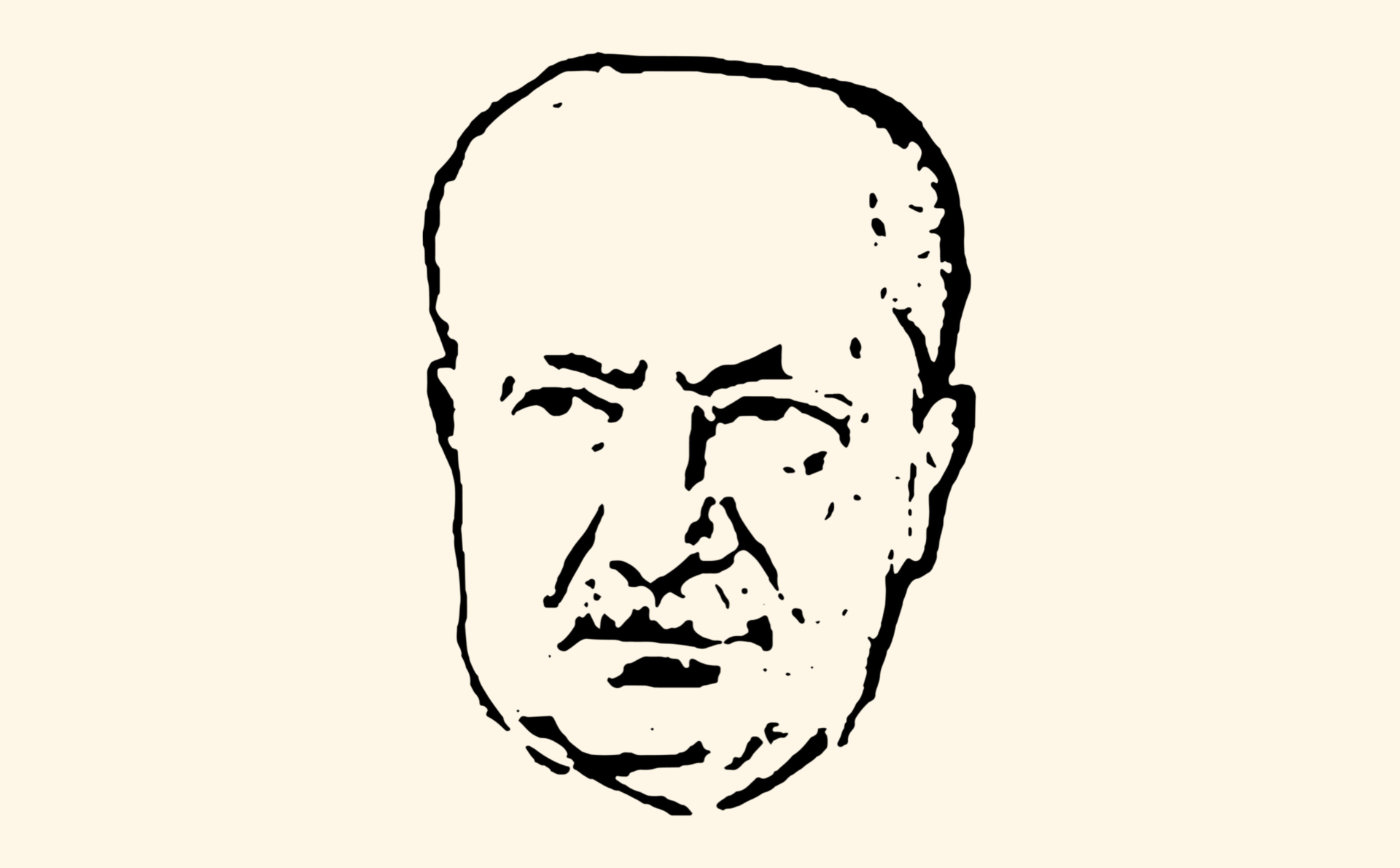 Ilustración de Martin Heidegger, extraída del Archivo Heidegger de la Universidad de Sevilla (licencia CC).