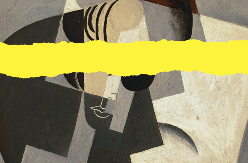 Diseño realizado a partir del «Retrato de Josette Gris», de Juan Gris (1916)